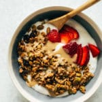 Super Seedy Cinnamon Granola Clusters